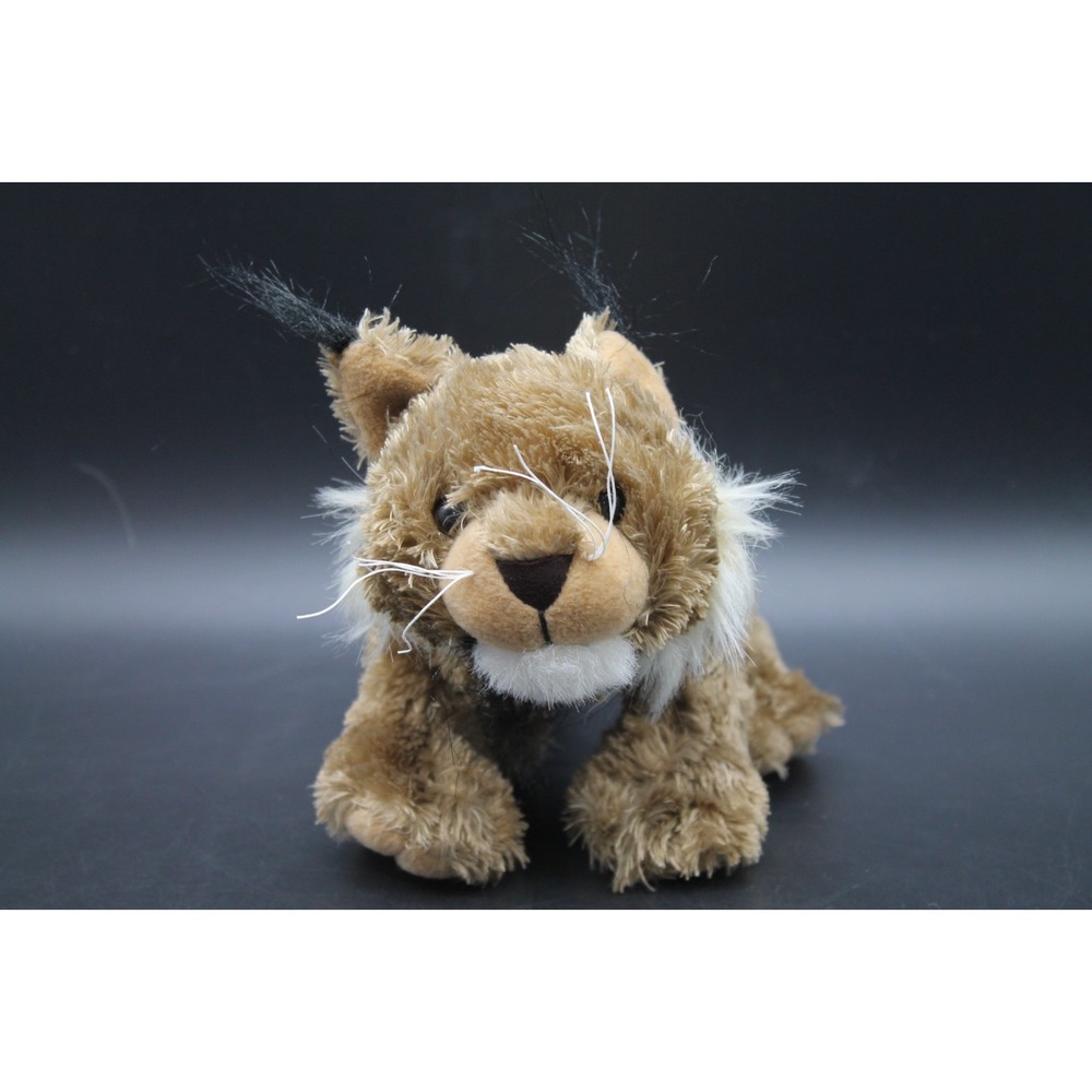 Webkinz Lynx HM610 Plush Retired Ganz Wild Cat Stuffed Animal No Code